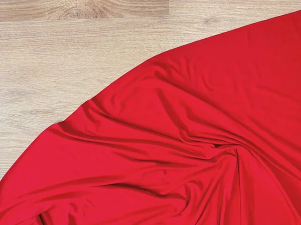105 Viscose Lava Red
